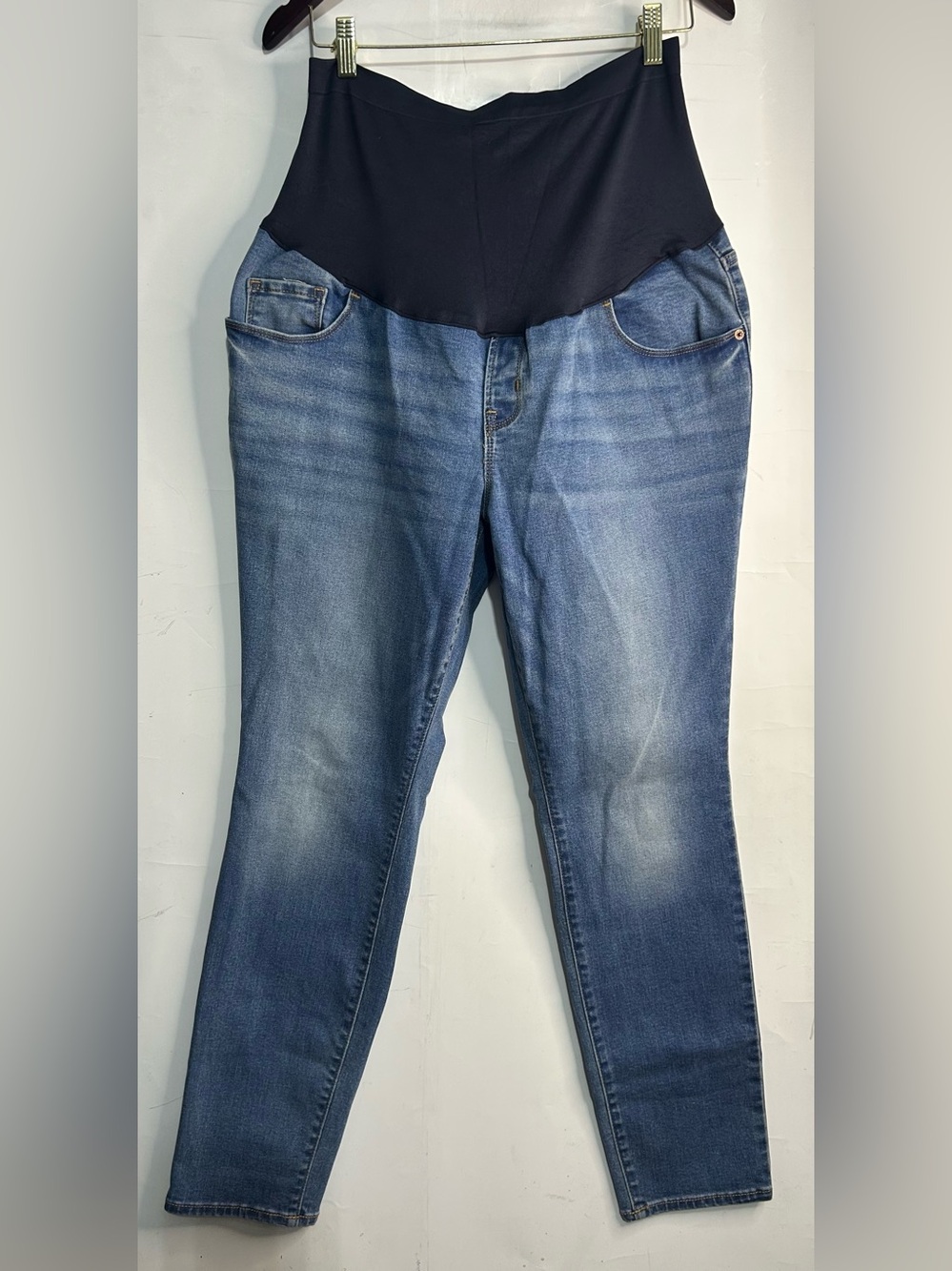 Old Navy Skinny Full Panel Jeans Maternity Size 16